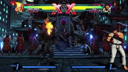 Comic Con 11: Ultimate Marvel vs Capcom 3 - Ghost Rider Character Vignetter