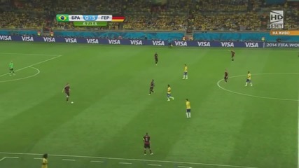 Футбол Бразилия - Германия 2014 - Второ полувреме Част 2_4 (720p)