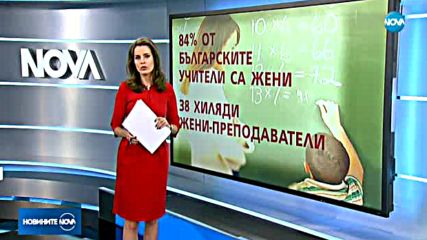 "Евростат": Профилът на българския учител - висшист, жена и над 50 г.