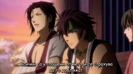 [svensubs]hakuouki Shinsengumi Kitan 05 bg sub