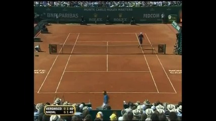 Nadal vs Verdasco - Monte Carlo 2010 Final 