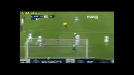 Barcelona vs copenhagen 2 - 0 ( The second goal )