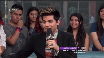 Adam Lambert - new music live guest host 2012-05-28