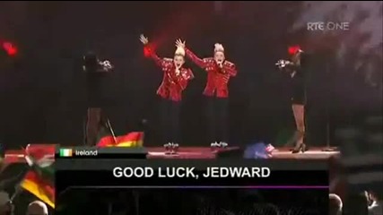 Eurovision 2011 Final Ireland Jedward - Lipstick