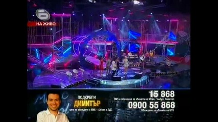 Music Idol 3: Концерт на застрашените от напускане - второто изпълнение на Димитър (20.05.09)