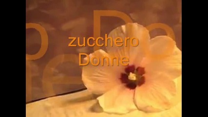 Zucchero Donne 2012