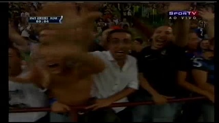 Inter 3 - 1 As Roma (goal Etoo) 