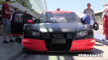 Audi A4 Dtm R13 на пистата