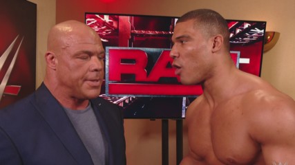 Jason Jordan disagrees with his father, Kurt Angle: Raw, Dec. 11, 2017