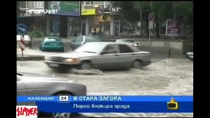 Лудо момче кара колело в порой и пада- Господари на ефира 13.06.08 HQ