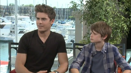 Zac Efron & Charlie Tahan Interview - Charlie St. Cloud