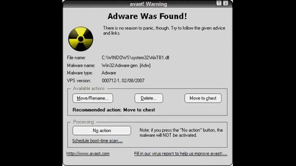 Old Avast Alarm (4.8 version)