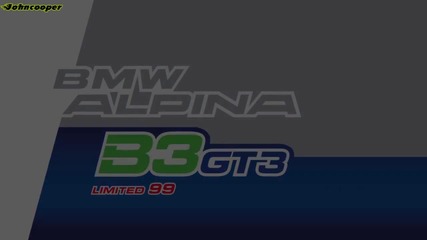 Bmw M3 Alpina B3 Gt3 Limited 99