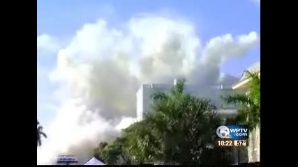 Имплозия на сграда във Флорида 