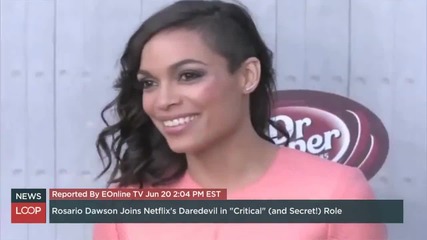 Актрисата Росарио Даусън се присъединява към актьорският състав на сериала Daredevil (2015)