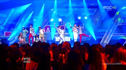 (hd) B1a4 - Baby good night (goodbye stage) ~ Music Core (23.06.2012)