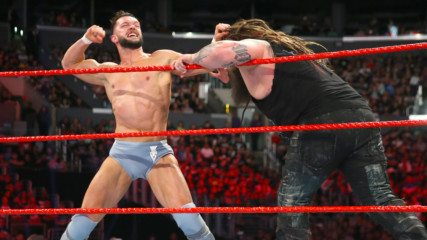 Finn Bálor furiously retaliates after Bray Wyatt's pre-match attack: WWE No Mercy 2017 (WWE Network Exclusive)