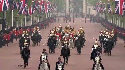 Сватбата на Принц Уилям и Кейт - Шествието в Бъкингамския дворец. 3