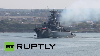 Russia: Pitlivy frigate departs Sevastopol for naval drills with China in the Med