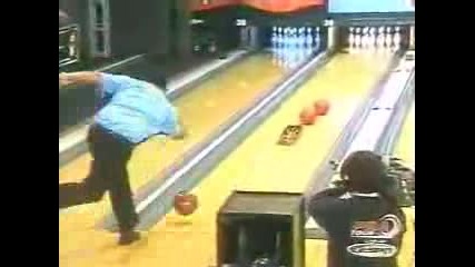 Ramp Bowling Shot