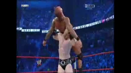 Wwe Royal Rumble 2010 - Sheamus vs Randy Orton ( Wwe Championship ) 