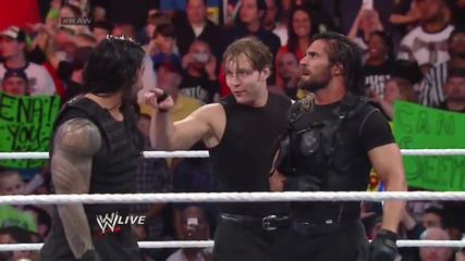 Cody Rhodes & Goldust vs. Roman Reigns & Seth Rollins Raw (10.03.14)