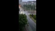 Бурята в София