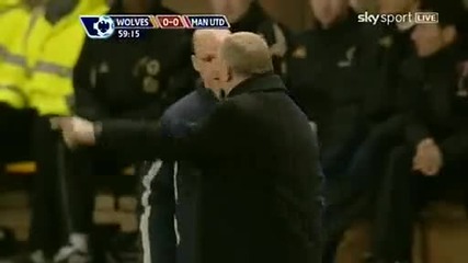 Wolverhampton vs Manchester United 6.03.10 Hq