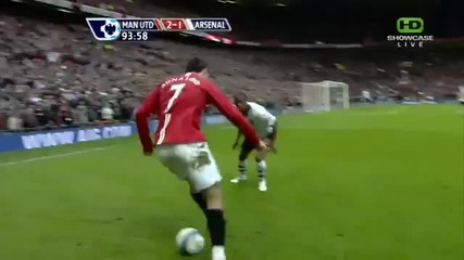 Кристиано Роналдо си прави бъзик с футболисти на Арсенал