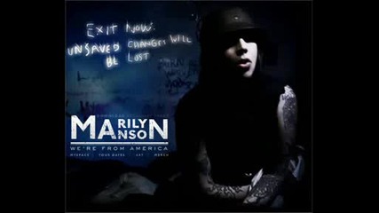 Marilyn Manson - Were From America ``new``