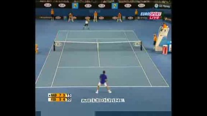 Красиво Разиграване М - У Федерер И Надал - Australian Open 2009