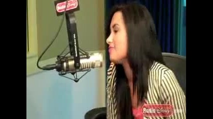 Demi at Radio Disney 