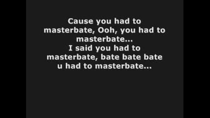 Billy Connelly's Masterbate Pisstake