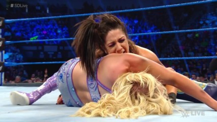 Bayley vs. Charlotte Flair - Winner gets a future Women's Title opportunity: SmackDown LIVE, April 23, 2019