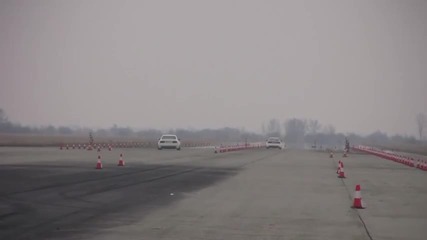 Audi S2 Coupe Turbo 600 Hp Vs. Audi S8 Drag Race