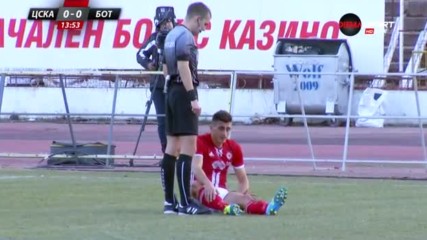 Принудителна смяна в ЦСКА, Дюлгеров - аут
