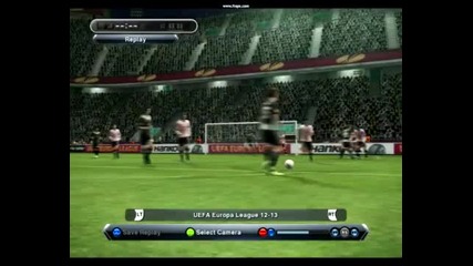 Прекрасен гол на Ройс - За конкурса | Pes 13