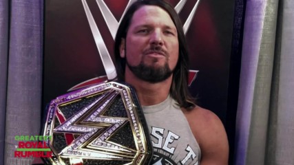 The Greatest Royal Rumble will be "a Phenomenal night" with AJ Styles
