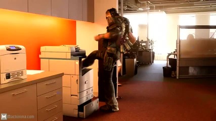 Army of Two: The 40th Day Salem and Rios in the office Trailer [hd]