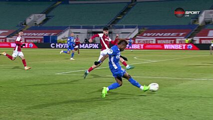 Goal by FK Spartak 1918 Varna