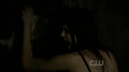 Vampire Diaries - Season02 Episode07 - Masquerade - Damon and Katherine at the tomb 