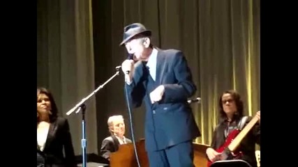 Leonard Cohen - Hallelujah - Copenhagen 2008