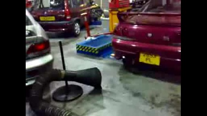 Nissan Skyline R33 Gtr Dyno Flames