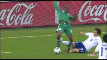 Нигерия - Южна Корея 2:2 *световно първенство Юар 2010* 22.06.10. 