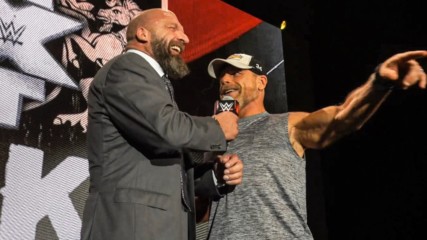 Triple H & Shawn Michaels surprise the NXT UK Universe in England