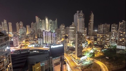 Красивата Panama City Timelaps 2012