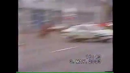 сблъсака на моторист с полицейска кола 