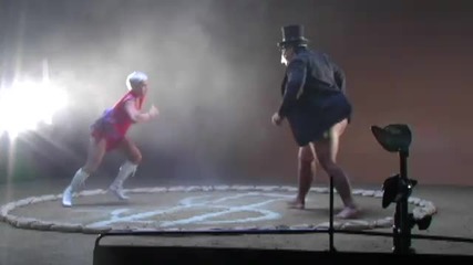 P_nk - Raise Your Glass Behind The Scenes