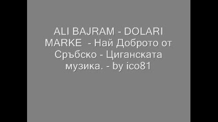 Ali Bajram - Dolari Marke - by ico81