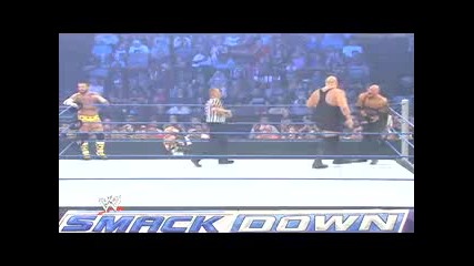 Wwe 03/09/10 Big Show vs Cm Punk & Luke Gallows [ 2 on 1 Handicap Match ]